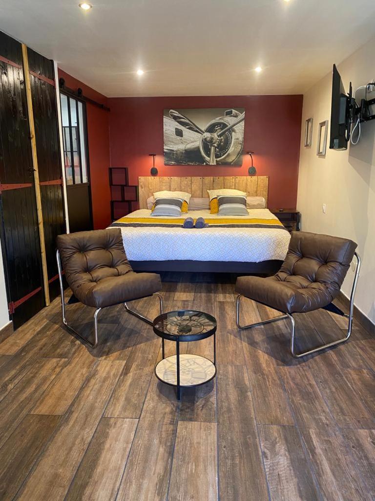 Saint-Martin-dʼArdèche B&B La Vieille Source الغرفة الصورة