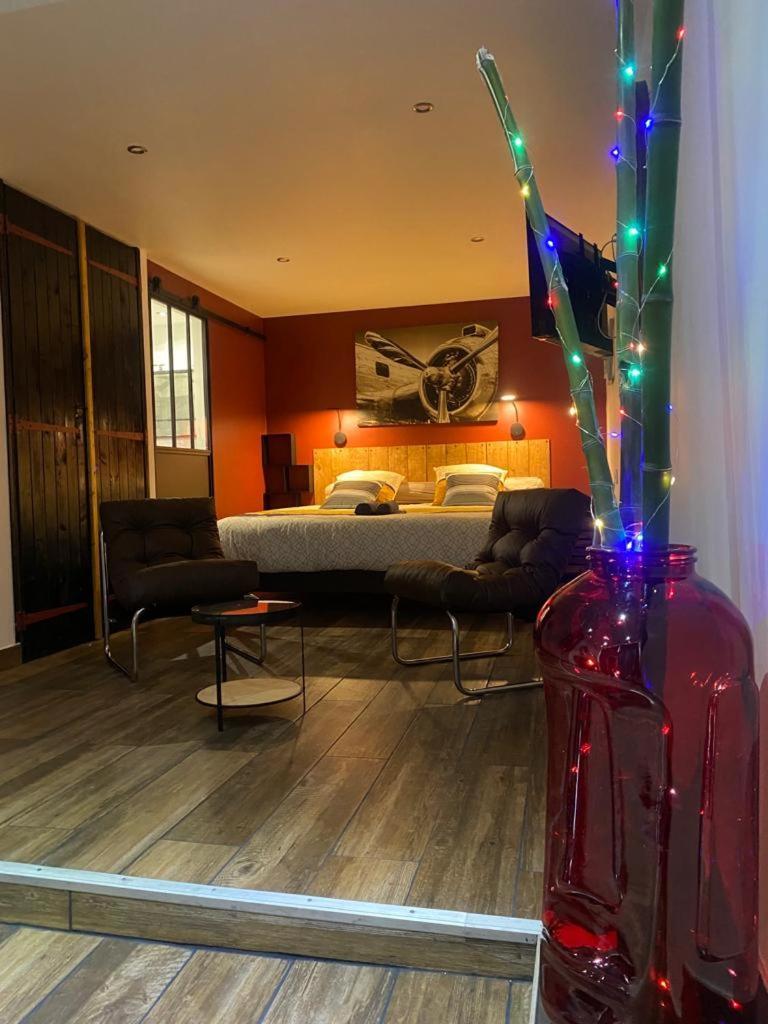 Saint-Martin-dʼArdèche B&B La Vieille Source الغرفة الصورة